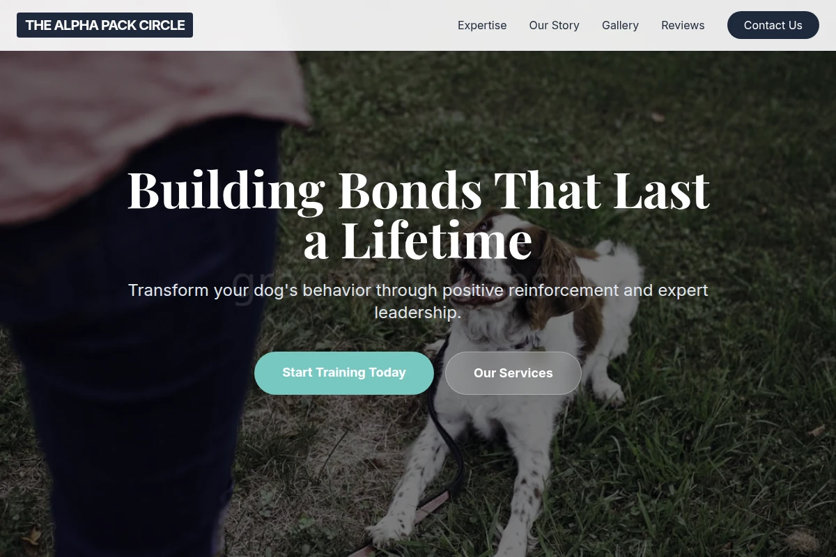 Expert Dog Training