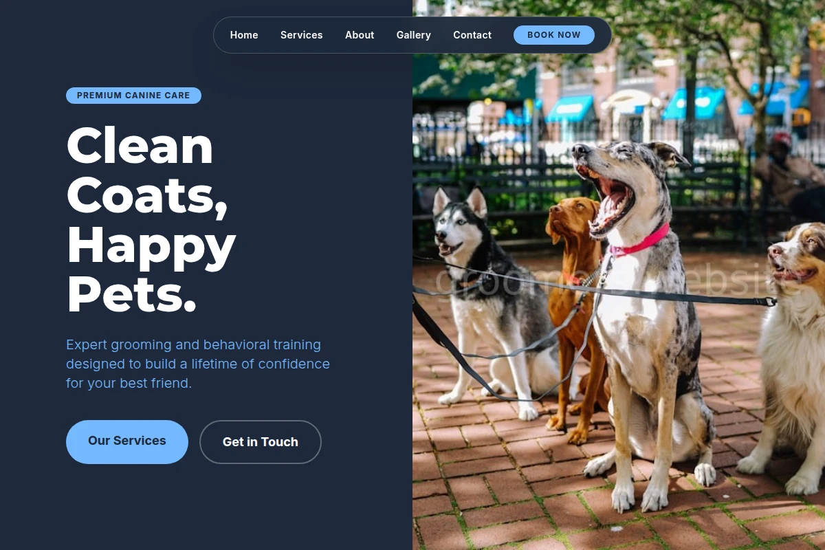 Grooming Dog Training