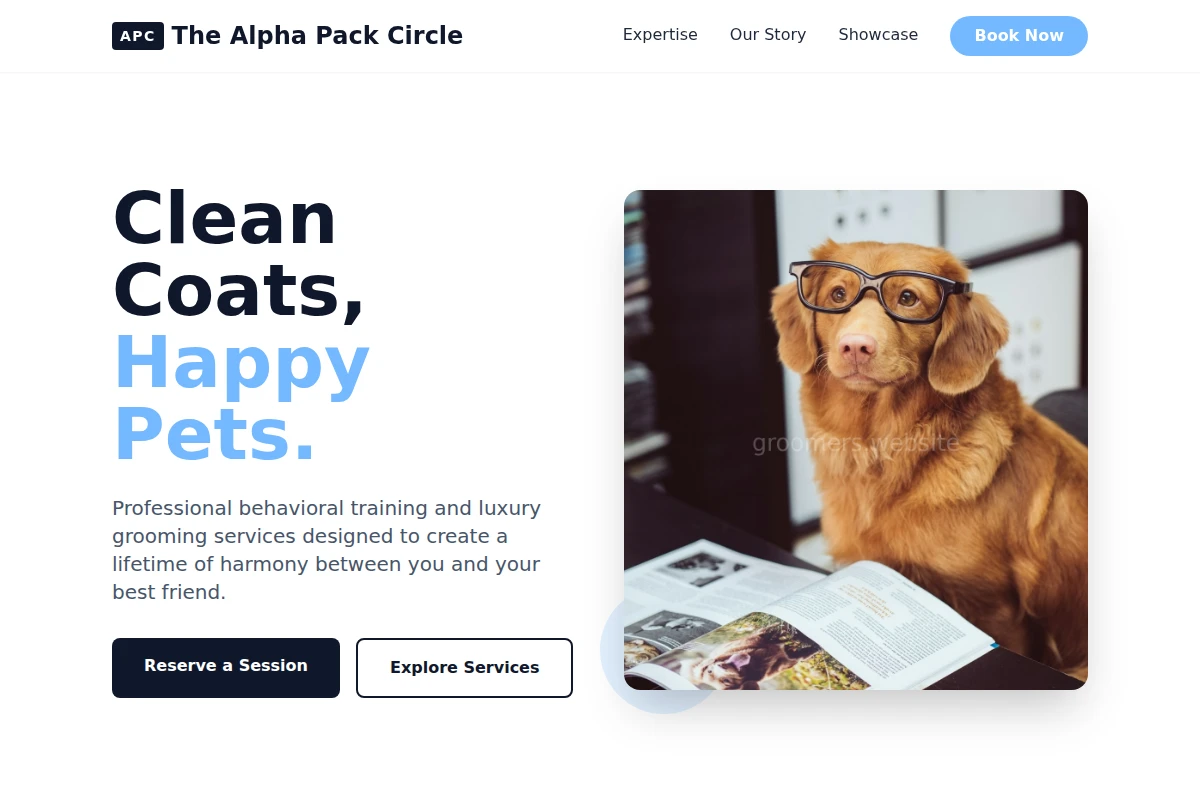 Salon Dog Training