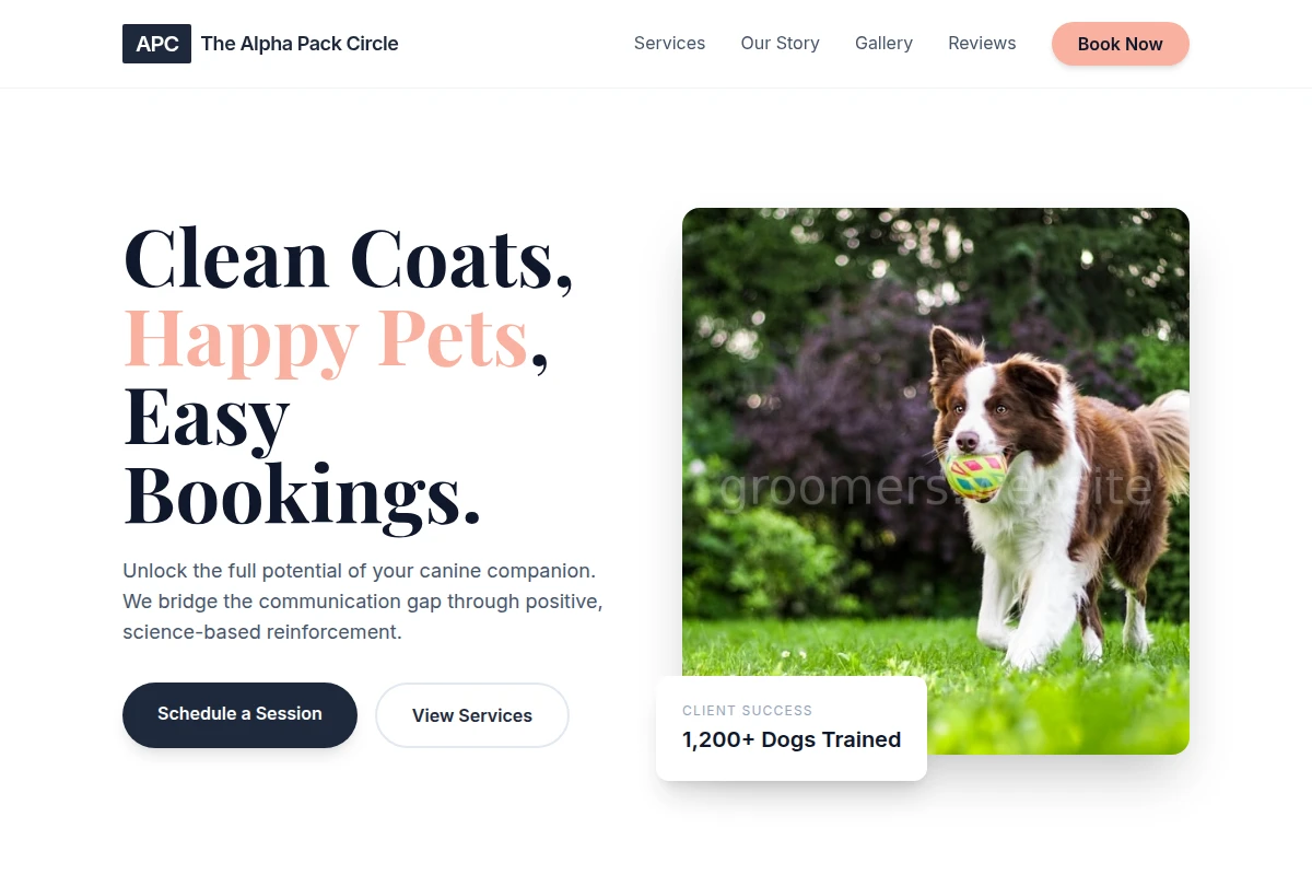 Coat Dog Training