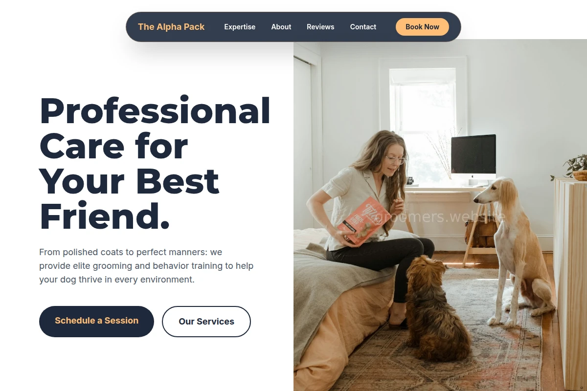 Groom Dog Training