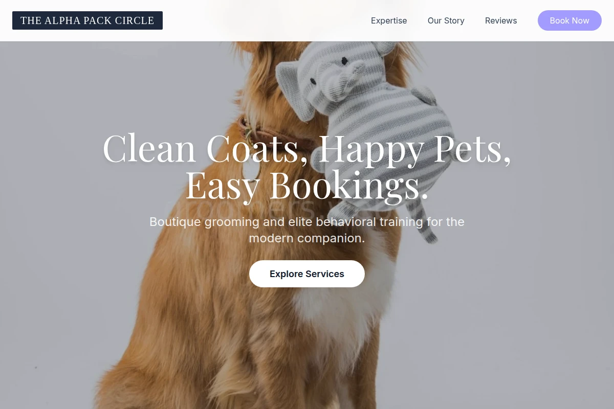 Salon Dog Training