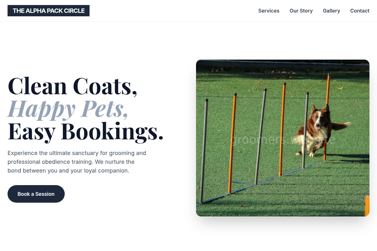 Groomer Dog Training
