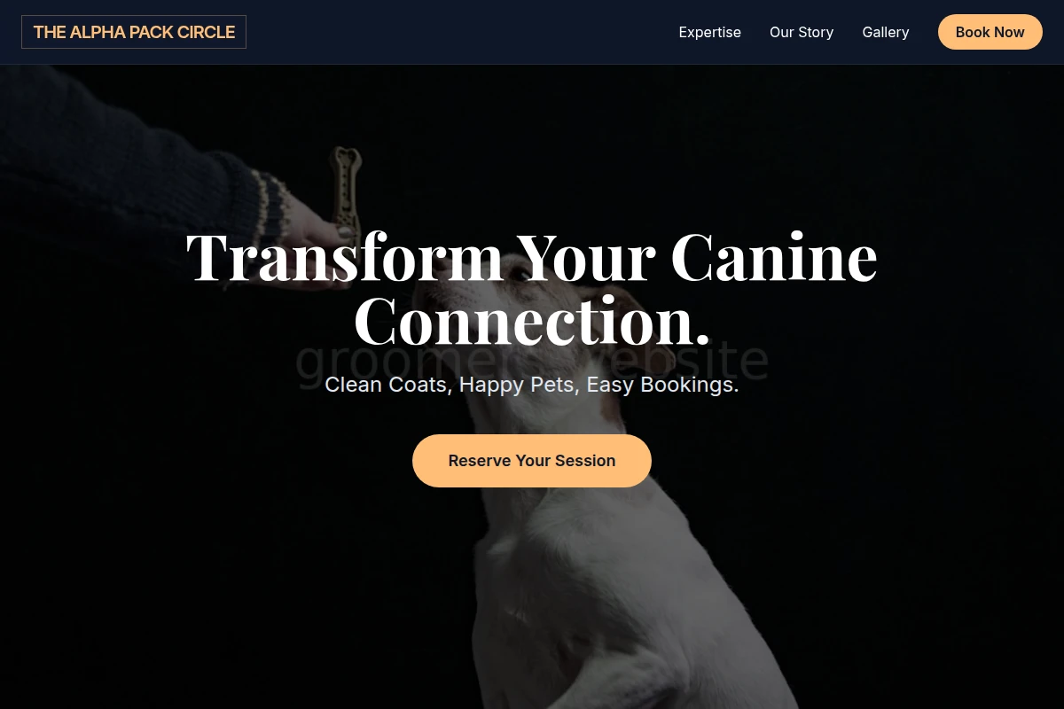 Groom Dog Training
