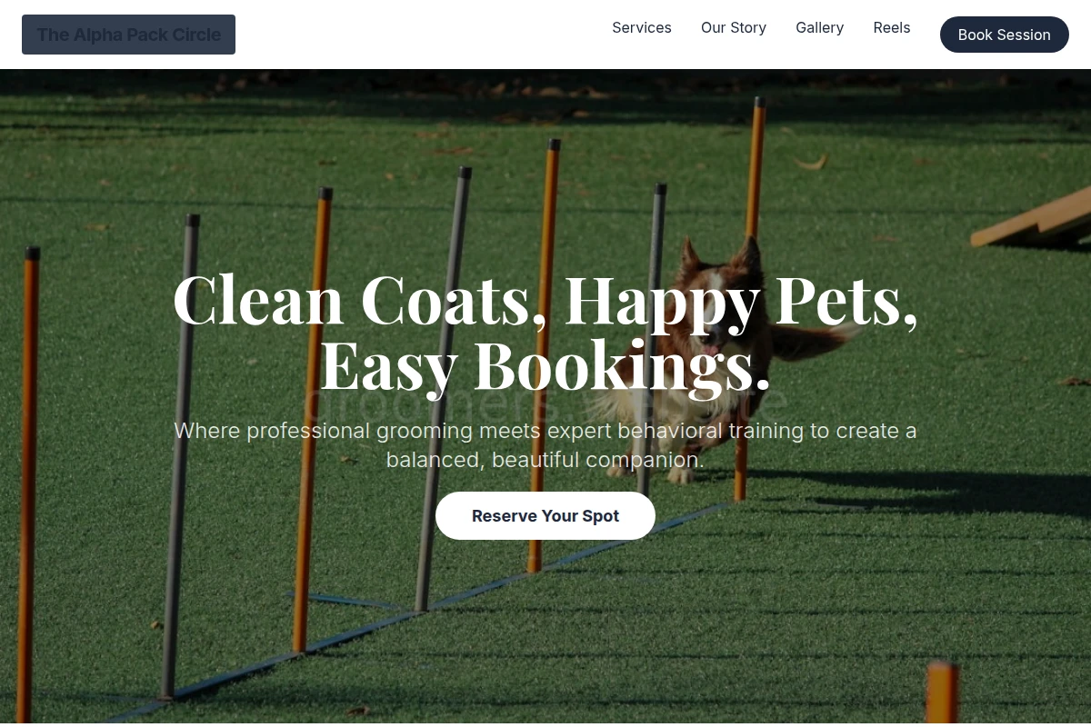 Grooming Dog Training