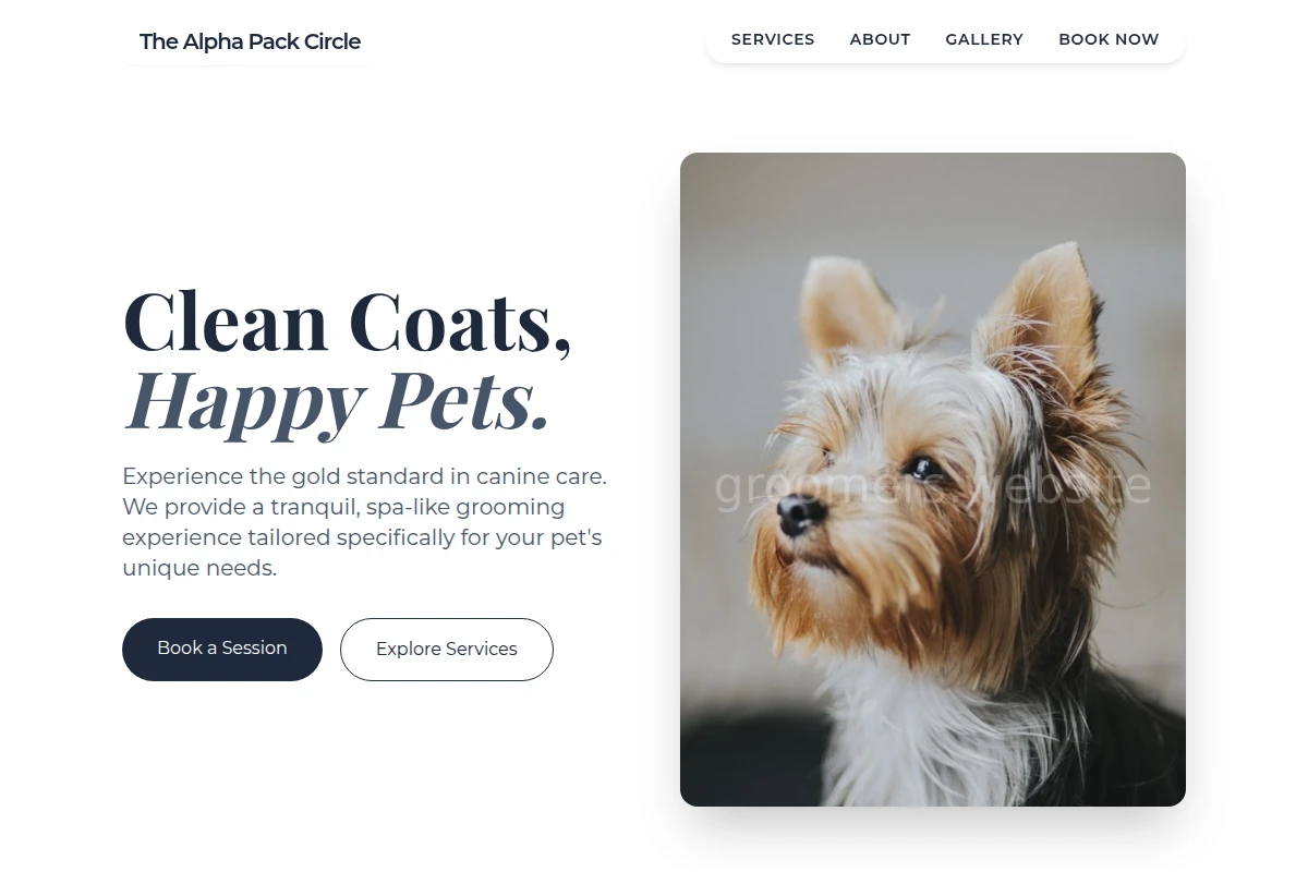 Canine Grooming